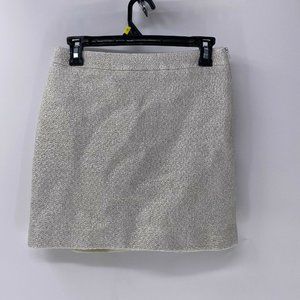 Banana Republic coated shine metallic mini skirt 2